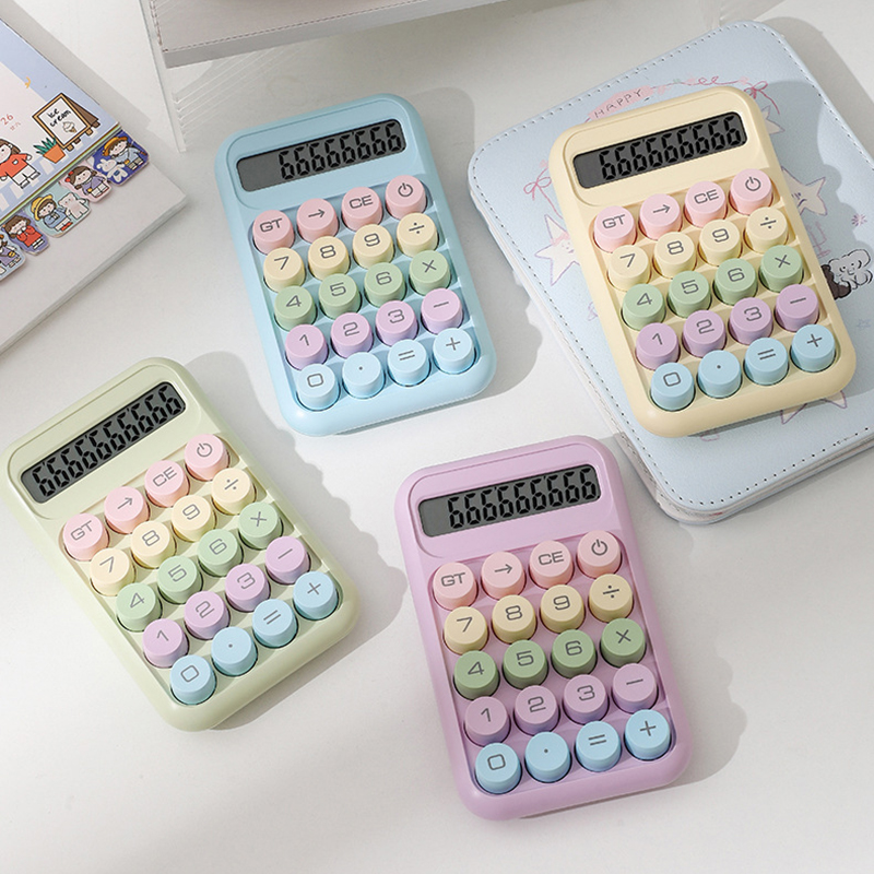 Scientific Calculator For Secondary School - 10 เครื่องคิดเลขนักเรียนโรงเรียนดิจิตอลแป้นพิมพ์เครื่องกลสีแฟชั่น