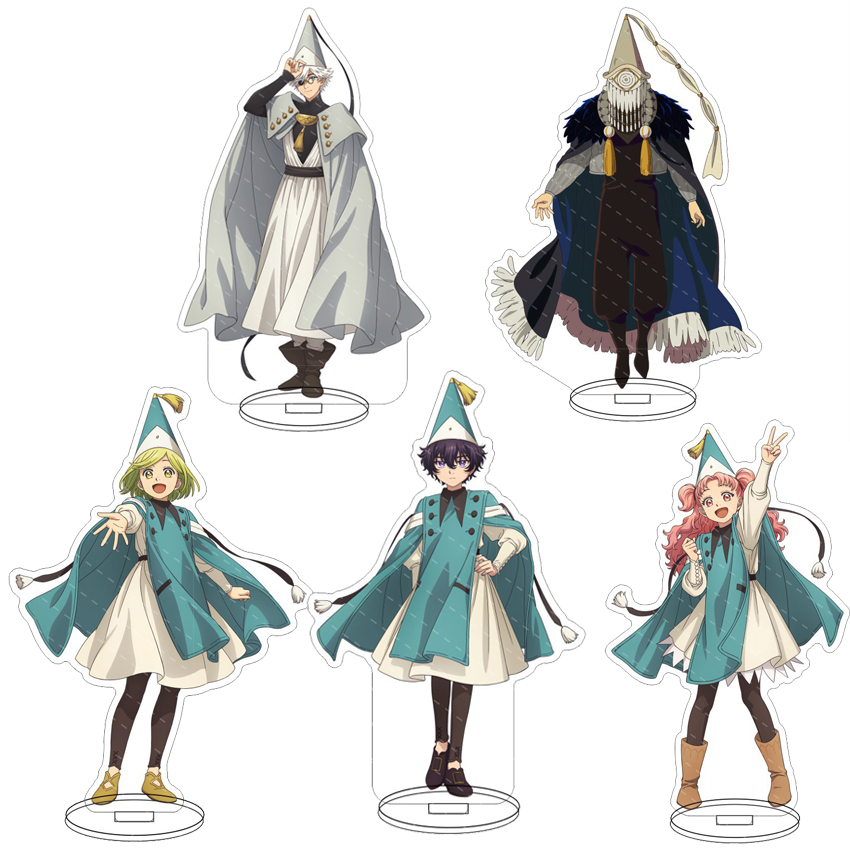 Desk Accessories - แท่นอะคริลิกอนิเมะขนาด 16 ซม. พร้อมหมวกแม่มด ตัวละครจาก Atelier
