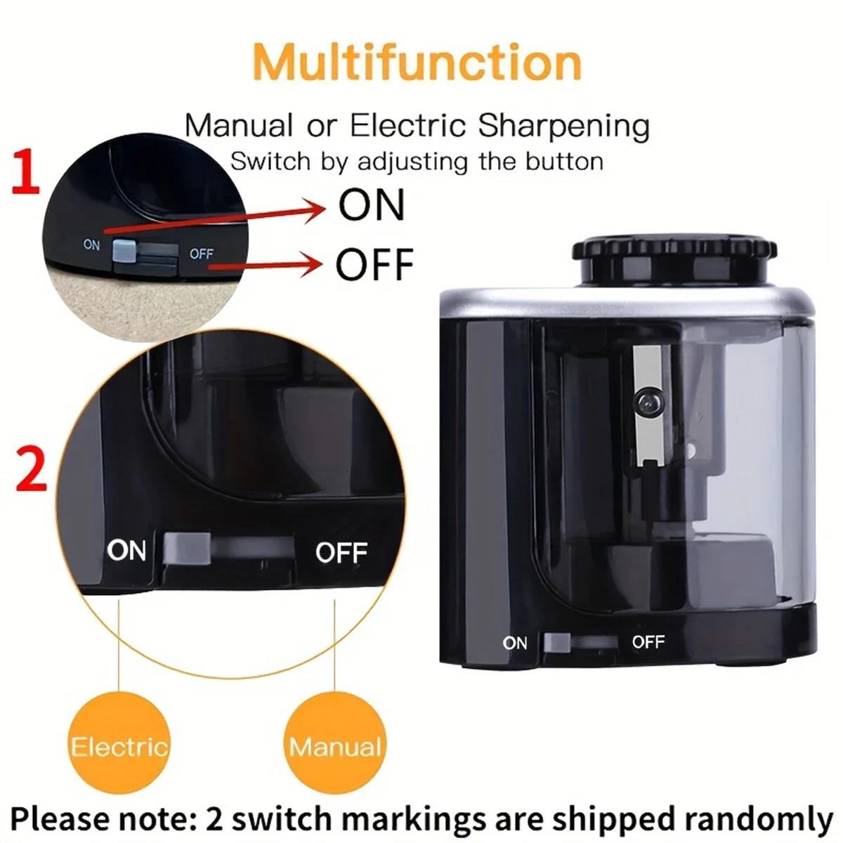 เครื่องเหลาดินสอไฟฟ้าแบบพกพา ใ - Electric Pencil Sharpener Usb บทวิจารณ์และราคา
