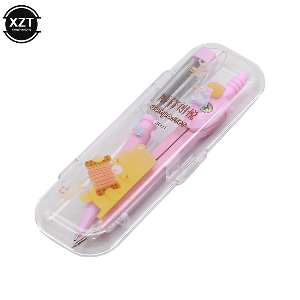 วงเวียนสาวน่ารักเครื่องเขียนนั - Math Geometry Set With Compass บทวิจารณ์และราคา