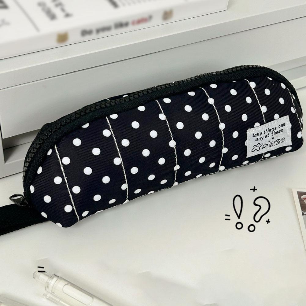 กระเป๋าดินสอลายจุดสวยงามแบบพกพ - Aesthetic Large Pencil Case Pouch บทวิจารณ์และราคา