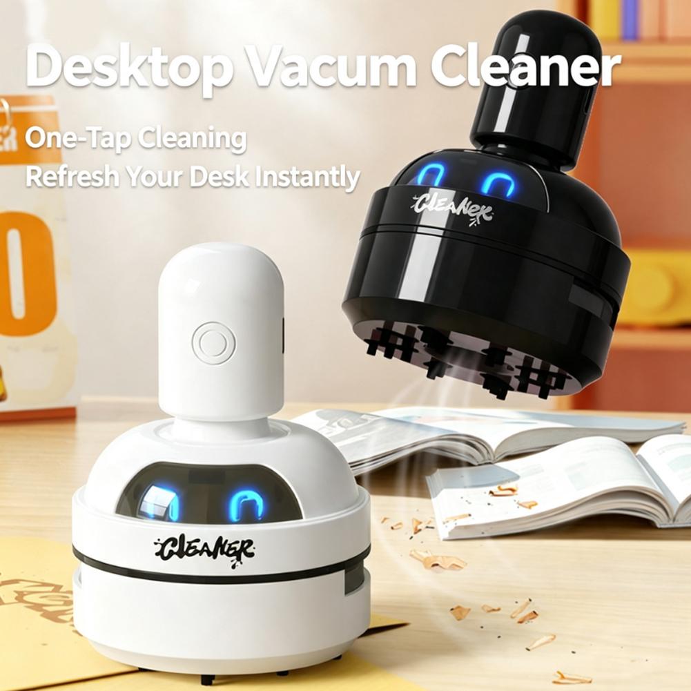 เครื่องดูดฝุ่นตั้งโต๊ะ ชาร์จ U - Mini Desktop Vacuum Cleaner For Eraser Dust บทวิจารณ์และราคา