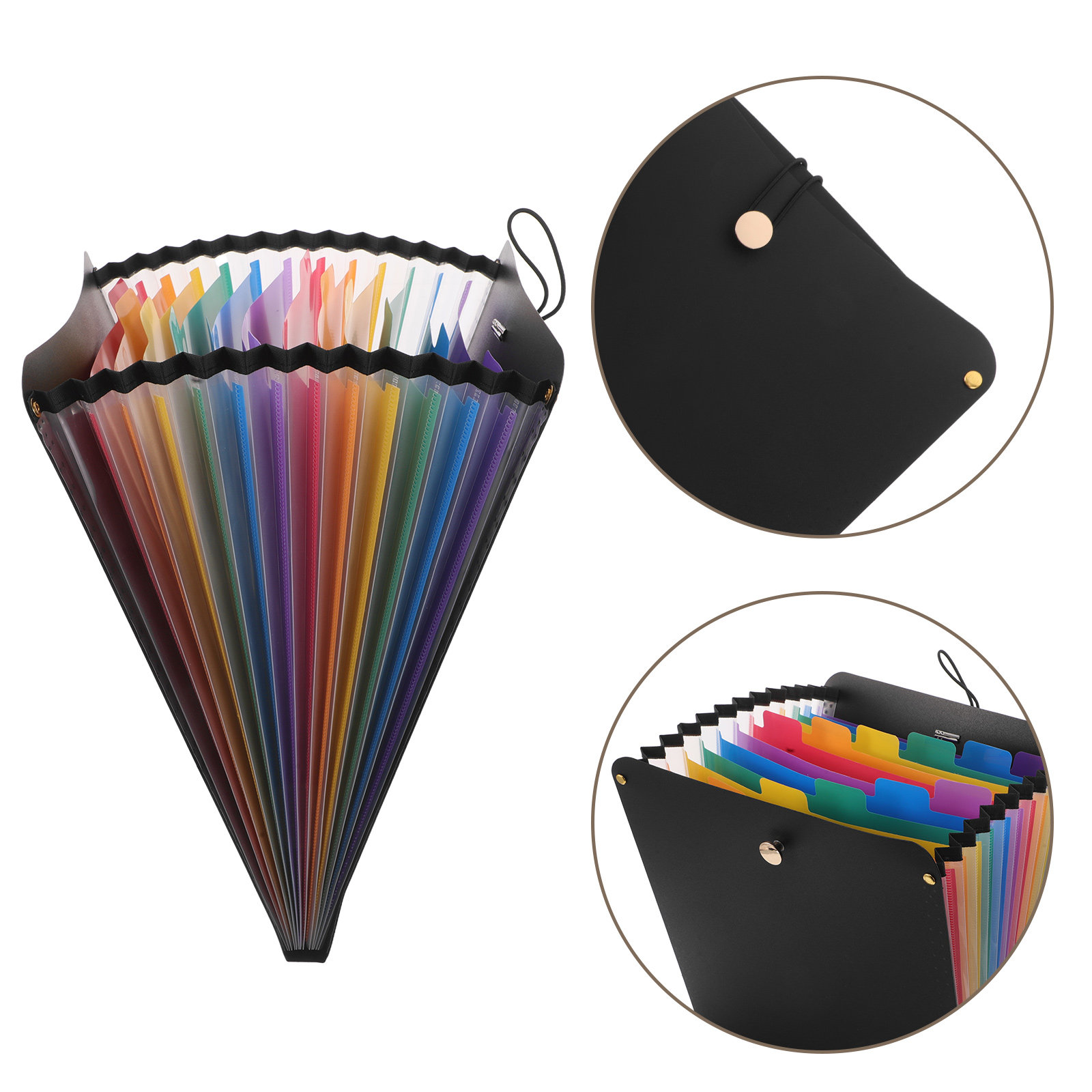 แฟ้มจัดระเบียบเอกสารแบบหีบเพลง - Expandable Accordion File Folder 13 Pockets บทวิจารณ์และราคา