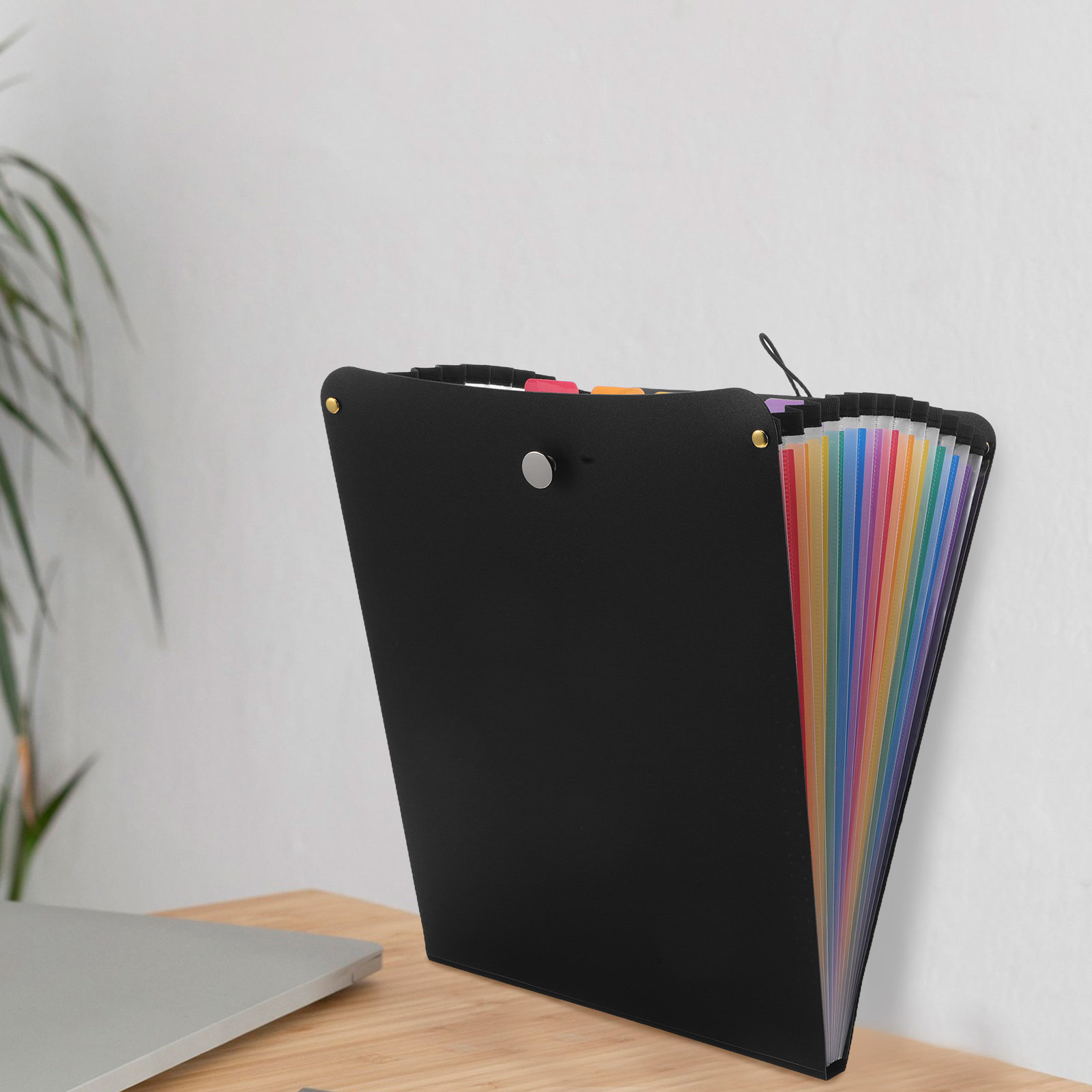 แฟ้มจัดระเบียบเอกสารแบบหีบเพลง - Expandable Accordion File Folder 13 Pockets บทวิจารณ์และราคา