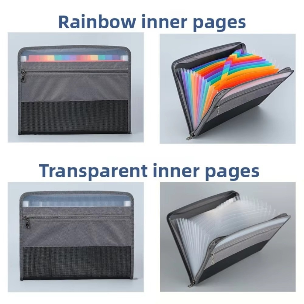 แฟ้มเอกสารแบบขยายได้ 13 ช่อง 1 - Expandable Accordion File Folder 13 Pockets บทวิจารณ์และราคา
