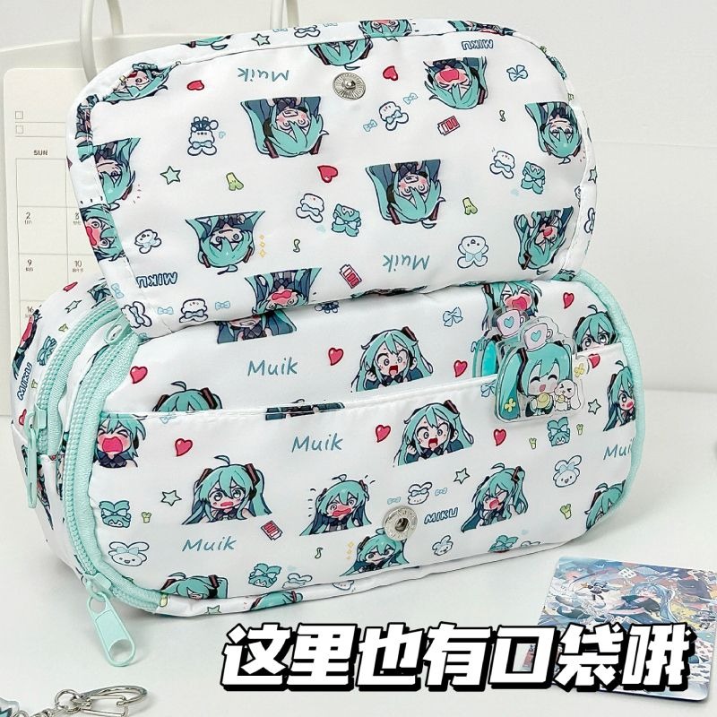 กระเป๋าดินสอฮัตสึเนะ มิกุ ลายก - Aesthetic Large Pencil Case Pouch บทวิจารณ์และราคา