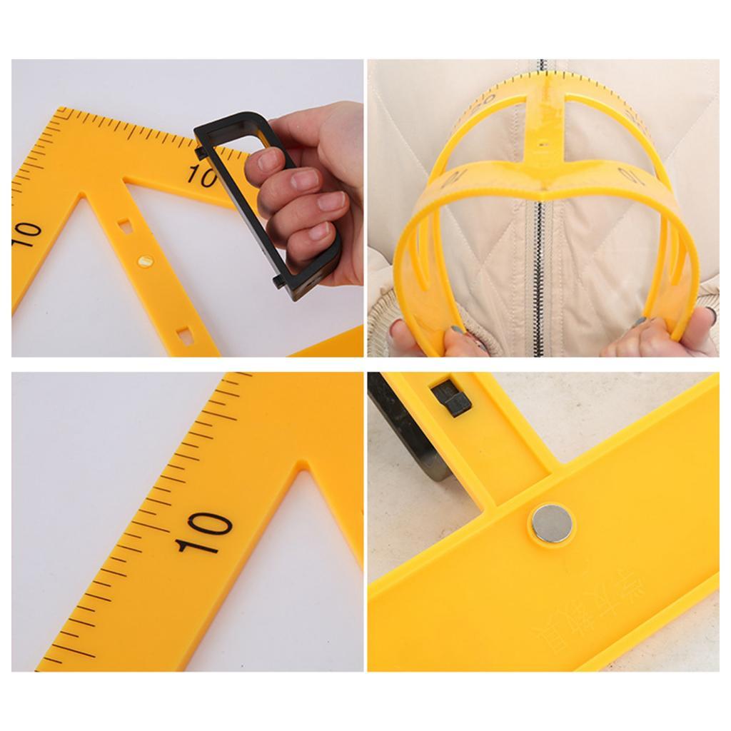 ชุดไม้บรรทัดเรขาคณิตสำหรับกระด - Math Geometry Set With Compass บทวิจารณ์และราคา